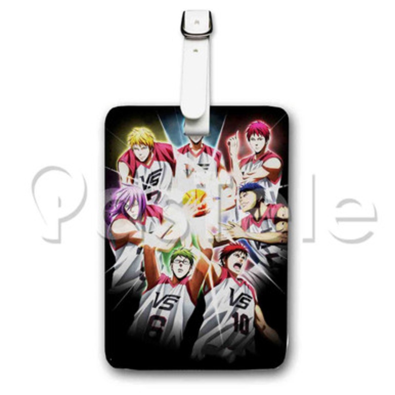 Kuroko no Basket Last Game Custom Luggage Tags PU Leather Travel Baggage Name ID Labels