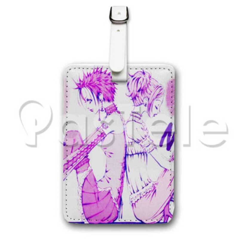 Nana Anime Custom Luggage Tags PU Leather Travel Baggage Name ID Labels