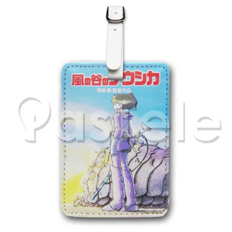 Nausica of the Valley of the Wind Custom Luggage Tags PU Leather Travel Baggage Name ID Labels