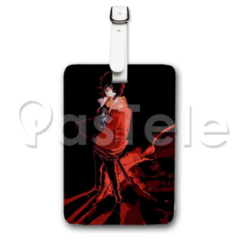 Nico Di Angelo Percy Jackson Custom Luggage Tags PU Leather Travel Baggage Name ID Labels