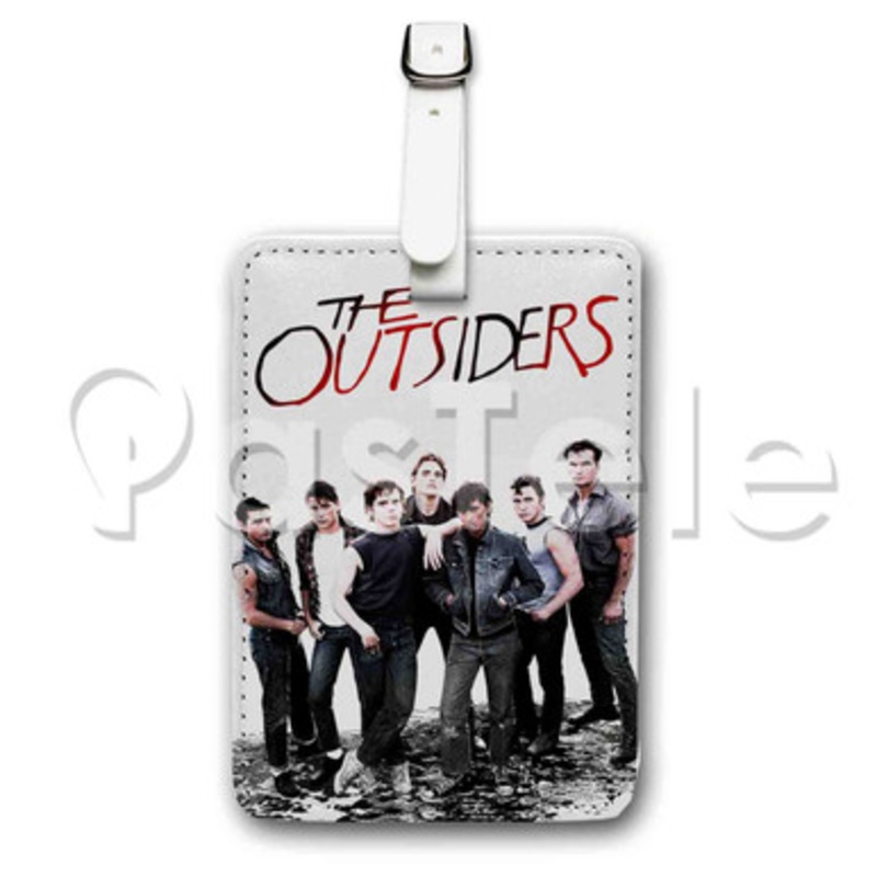 The Outsiders Custom Luggage Tags PU Leather Travel Baggage Name ID Labels