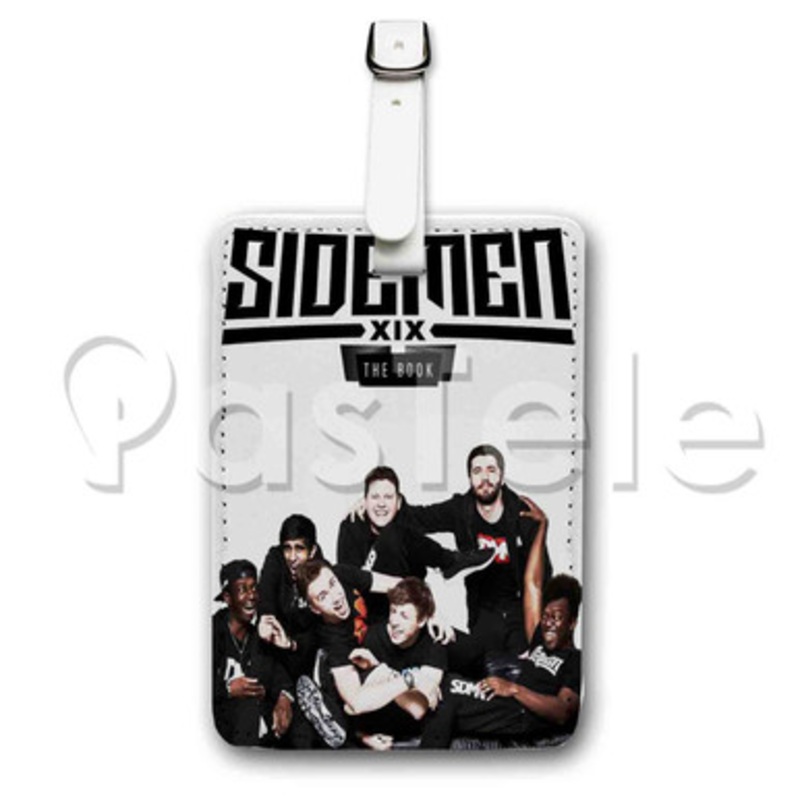 The Sidemen Custom Luggage Tags PU Leather Travel Baggage Name ID Labels