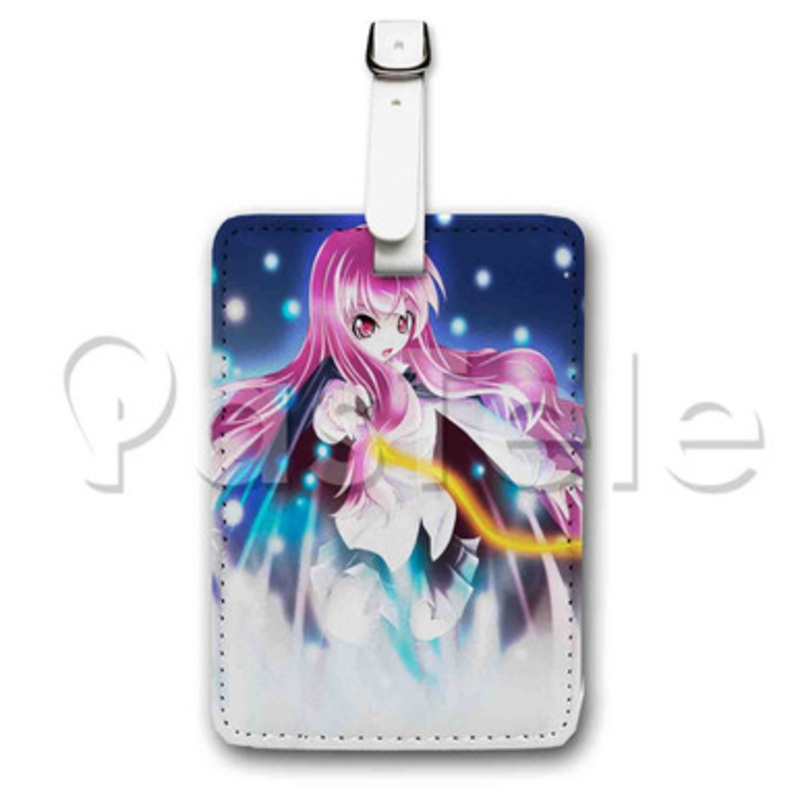 Zero No Tsukaima Custom Luggage Tags PU Leather Travel Baggage Name ID Labels