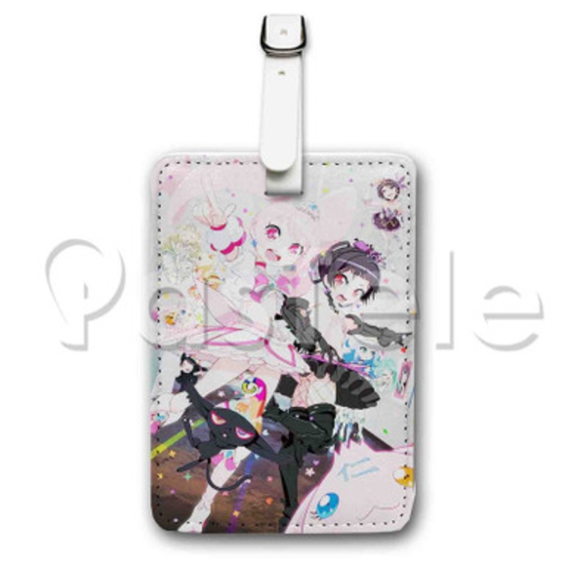 6 HP Anime Custom Luggage Tags PU Leather Travel Baggage Name ID Labels