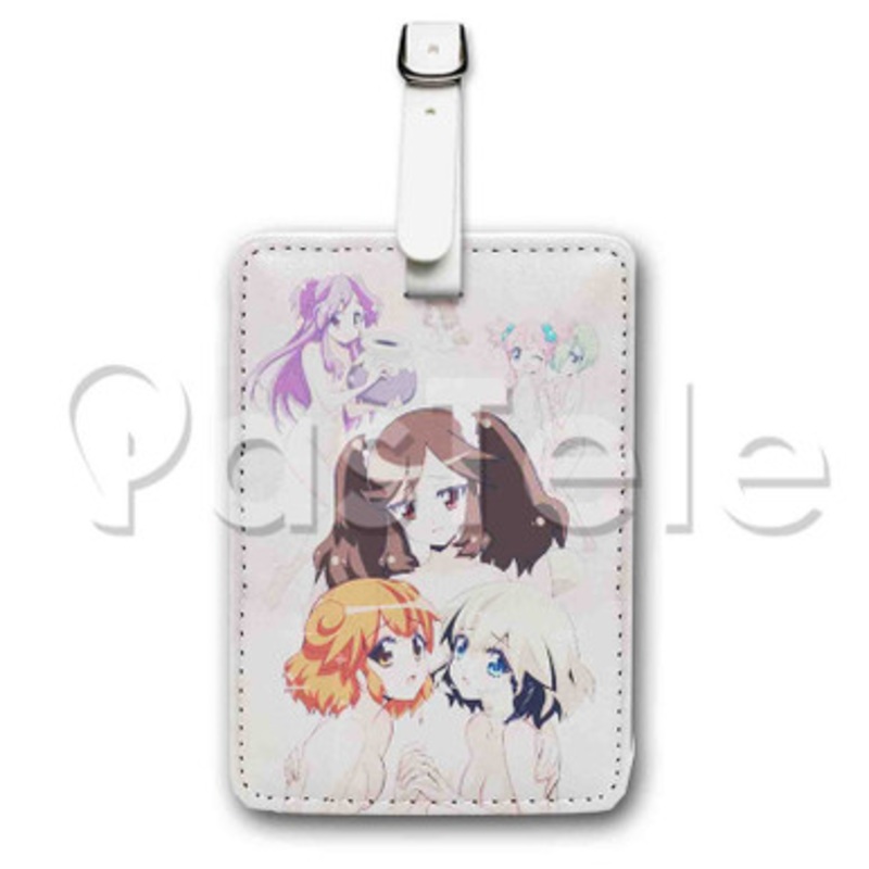 Ai Mai Mii Surgical Friends Custom Luggage Tags PU Leather Travel Baggage Name ID Labels