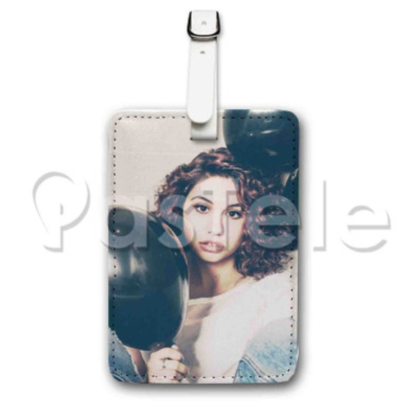 Alessia Cara Custom Luggage Tags PU Leather Travel Baggage Name ID Labels