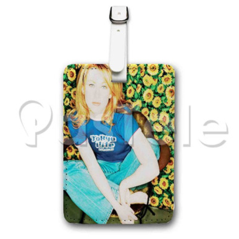 Allison Moorer Custom Luggage Tags PU Leather Travel Baggage Name ID Labels