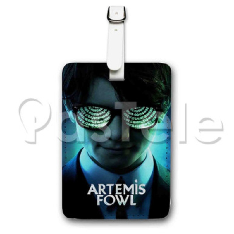 Artemis Fowl Custom Luggage Tags PU Leather Travel Baggage Name ID Labels