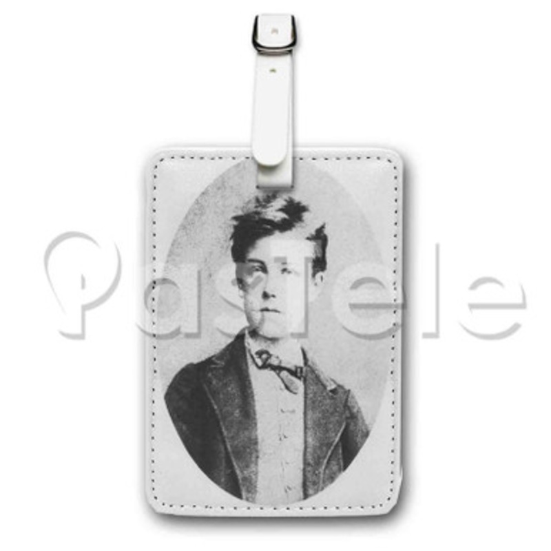 Arthur Rimbaud Custom Luggage Tags PU Leather Travel Baggage Name ID Labels