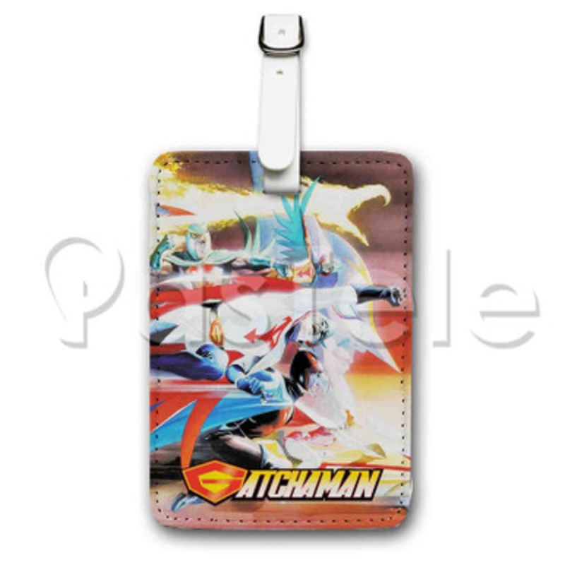 Battle of the Planets Phoenix Ninjas Custom Luggage Tags PU Leather Travel Baggage Name ID Labels