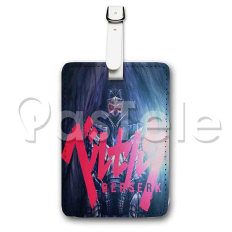 Berserk 2017 Custom Luggage Tags PU Leather Travel Baggage Name ID Labels