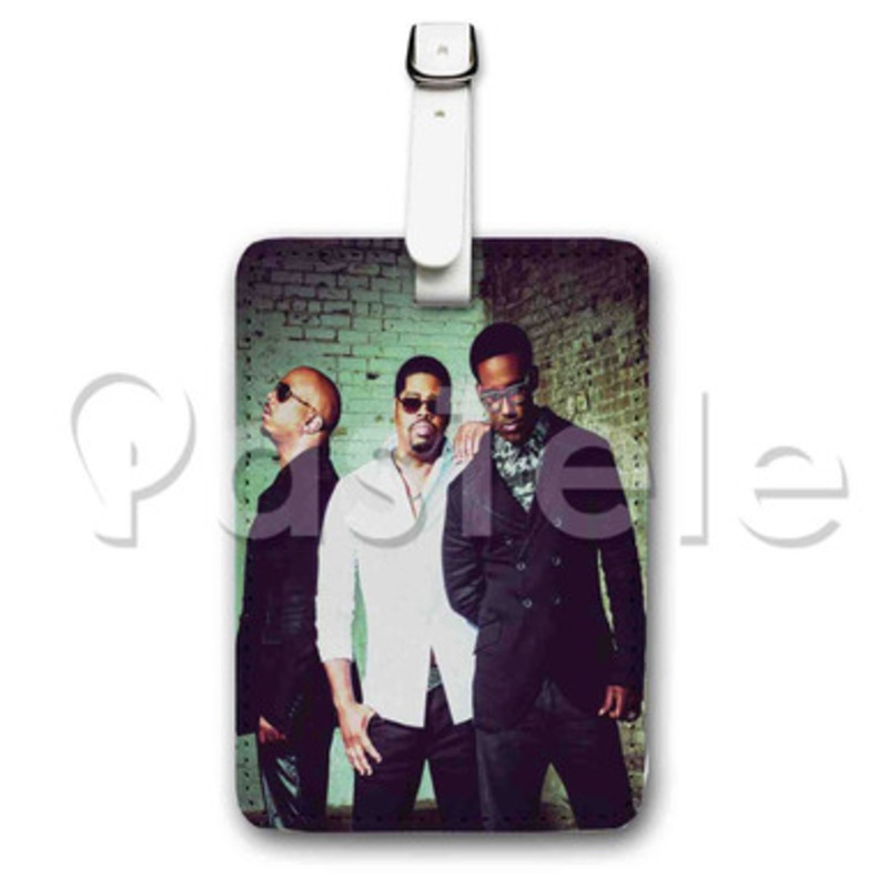 Boyz II Men Custom Luggage Tags PU Leather Travel Baggage Name ID Labels