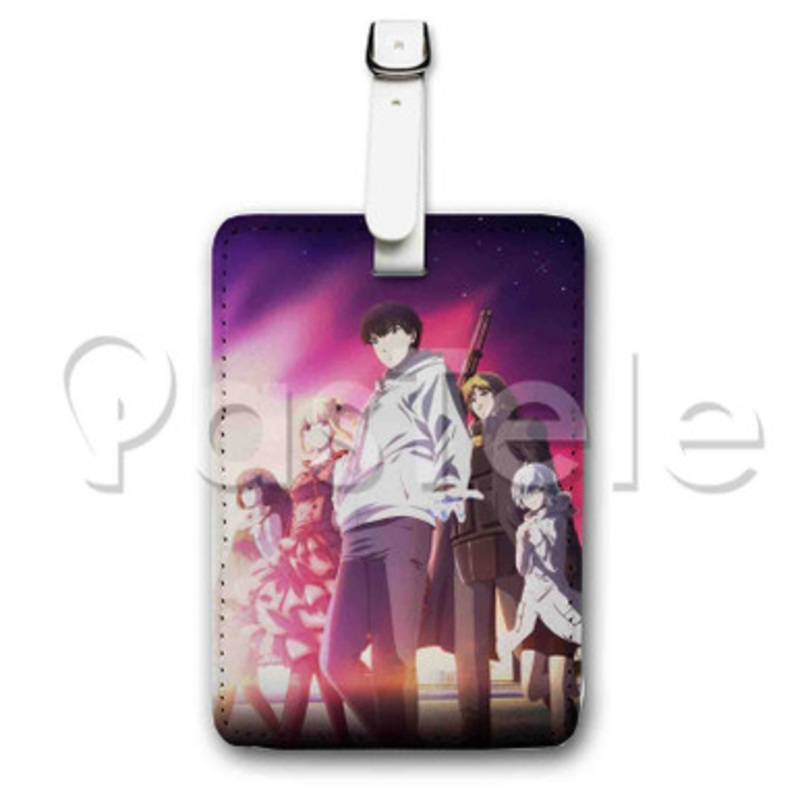 Darwin s Game Custom Luggage Tags PU Leather Travel Baggage Name ID Labels