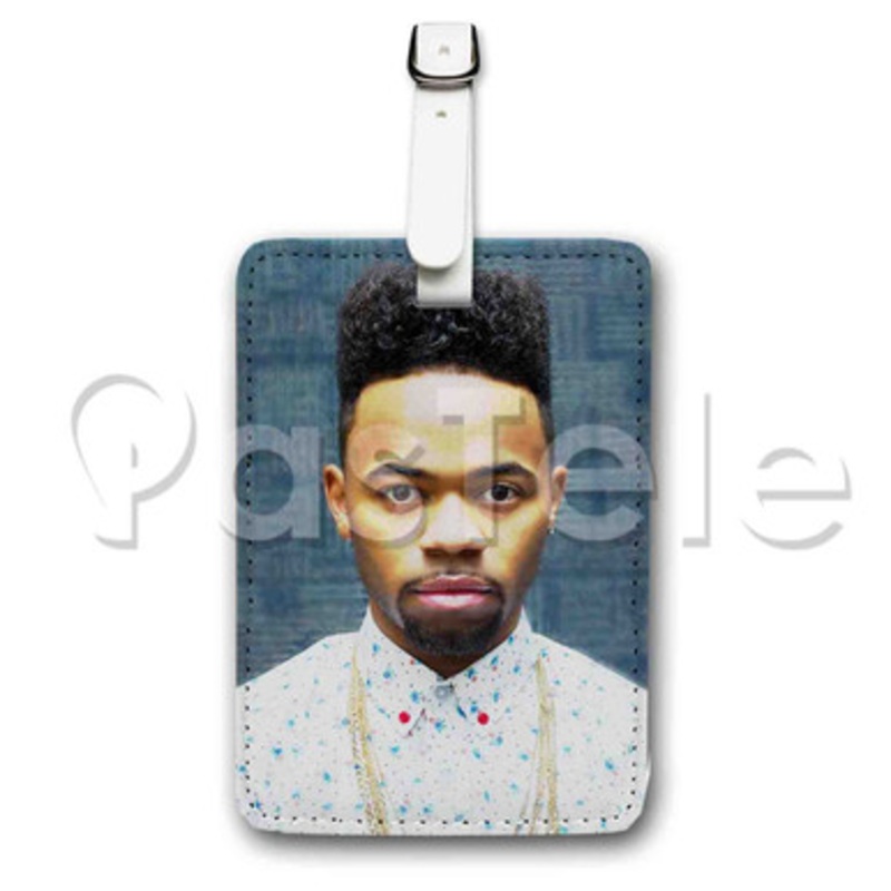 Devvon Terrell Custom Luggage Tags PU Leather Travel Baggage Name ID Labels