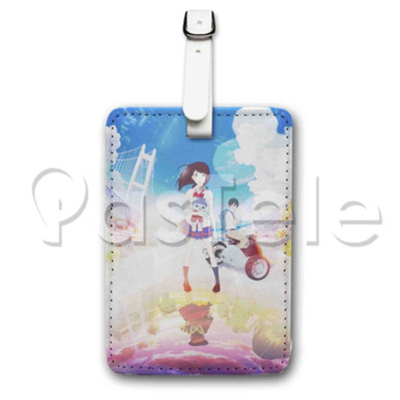 Hirune Hime Shiranai Watashi no Monogatari Custom Luggage Tags PU Leather Travel Baggage Name ID Lab