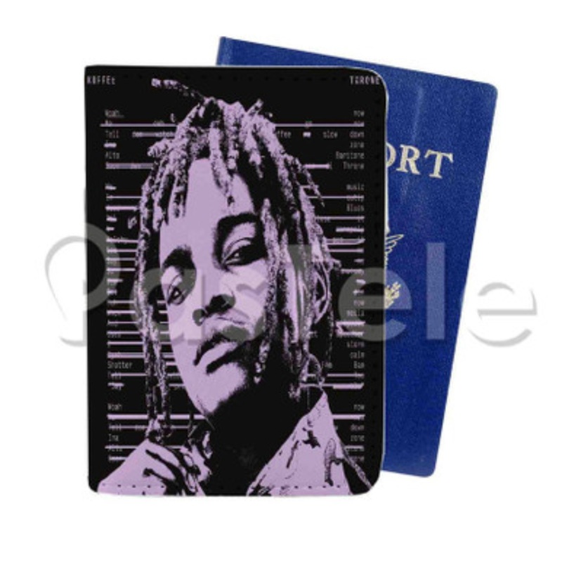 Koffee Rapture Custom Personalized PU Leather Passport Travel Baggage Cover