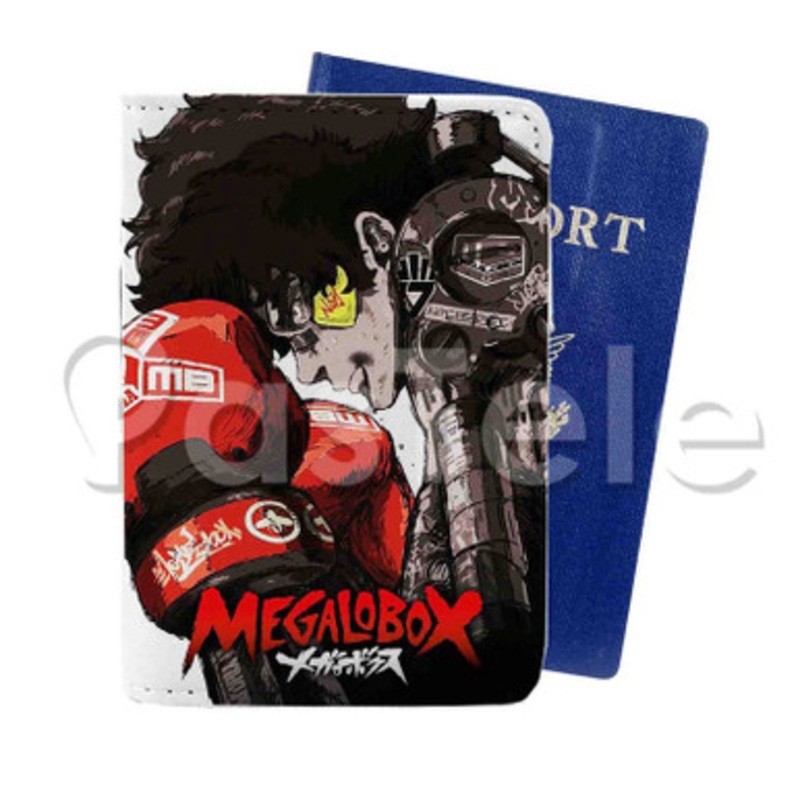 Megalobox Custom Personalized PU Leather Passport Travel Baggage Cover