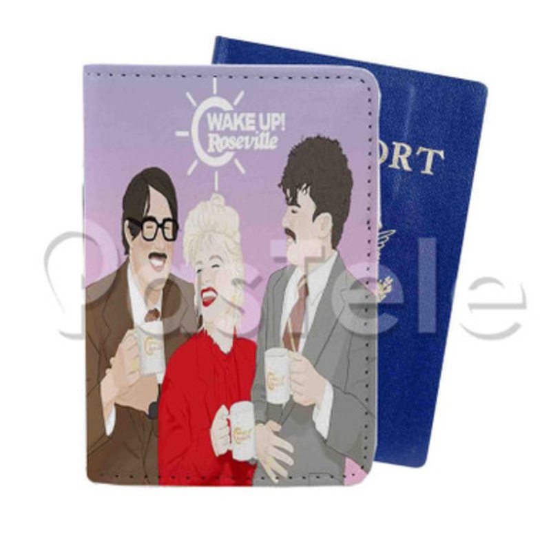 paramore Custom Personalized PU Leather Passport Travel Baggage Cover