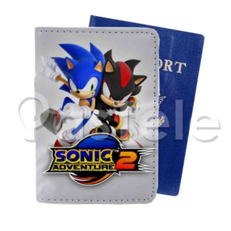 Sonic Adventure 2 Custom Personalized PU Leather Passport Travel Baggage Cover