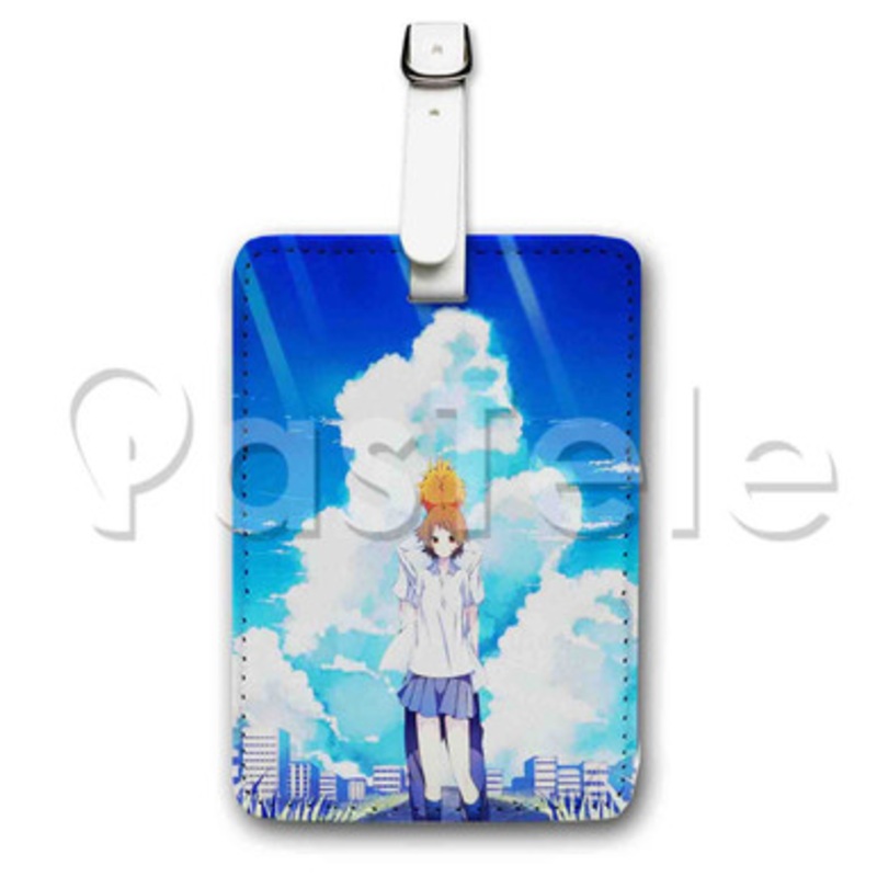 The Girl Who Leapt Through Time Custom Luggage Tags PU Leather Travel Baggage Name ID Labels