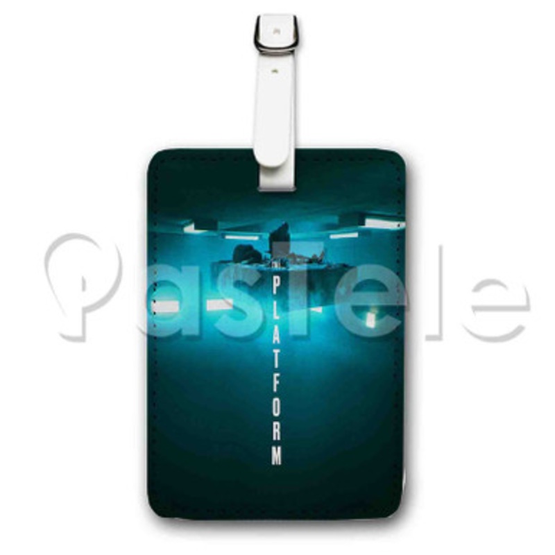 THE PLATFORM Custom Luggage Tags PU Leather Travel Baggage Name ID Labels
