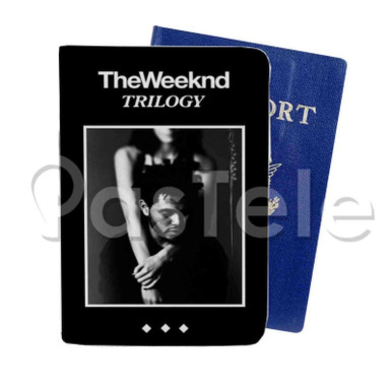 The Weeknd Trilogy Custom Personalized PU Leather Passport Travel Baggage Cover