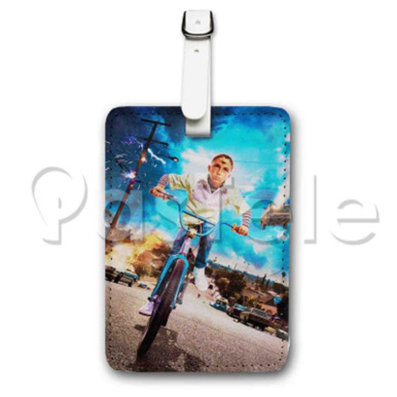 Yo Perreo Sola Bad Bunny Custom Luggage Tags PU Leather Travel Baggage Name ID Labels