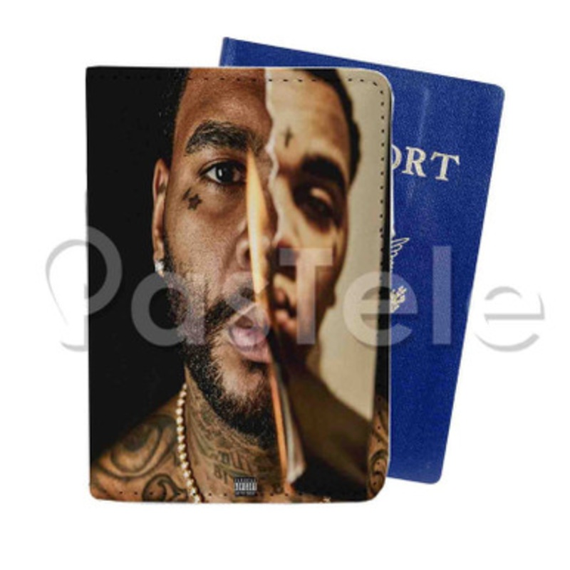 Kevin Gates I m Him Custom Personalized PU Leather Passport Travel Baggage Cover