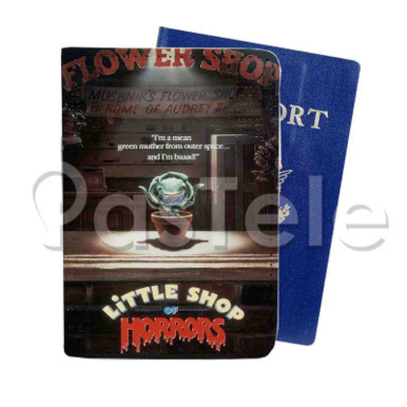 Little Shop of Horrors Custom Personalized PU Leather Passport Travel Baggage Cover