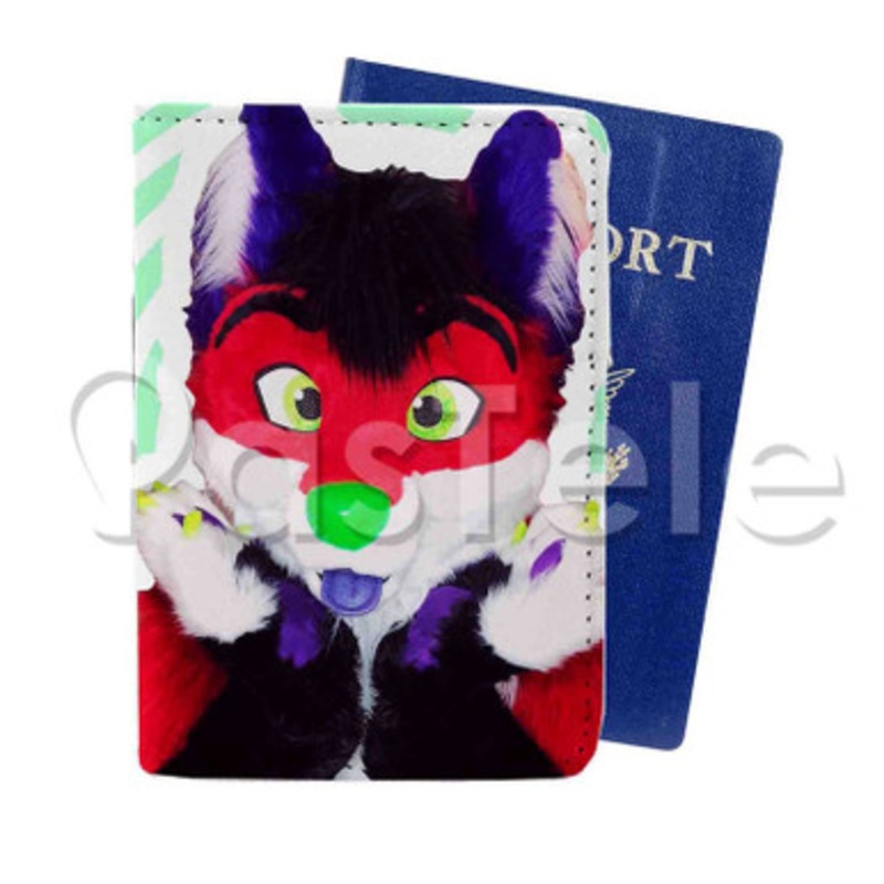 Majira Custom Personalized PU Leather Passport Travel Baggage Cover