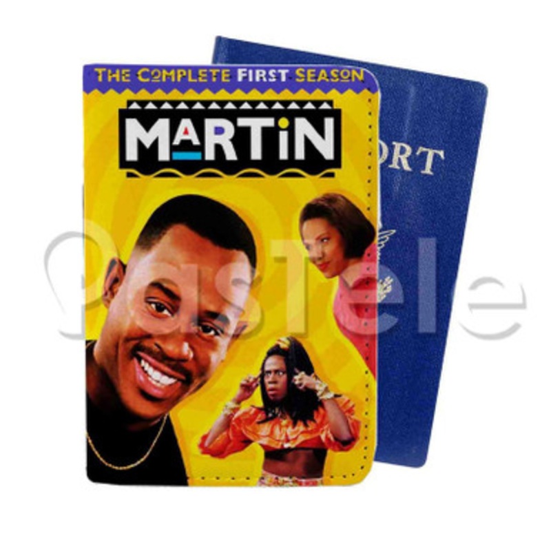Martin Lawrence Comedy Show Custom Personalized PU Leather Passport Travel Baggage Cover