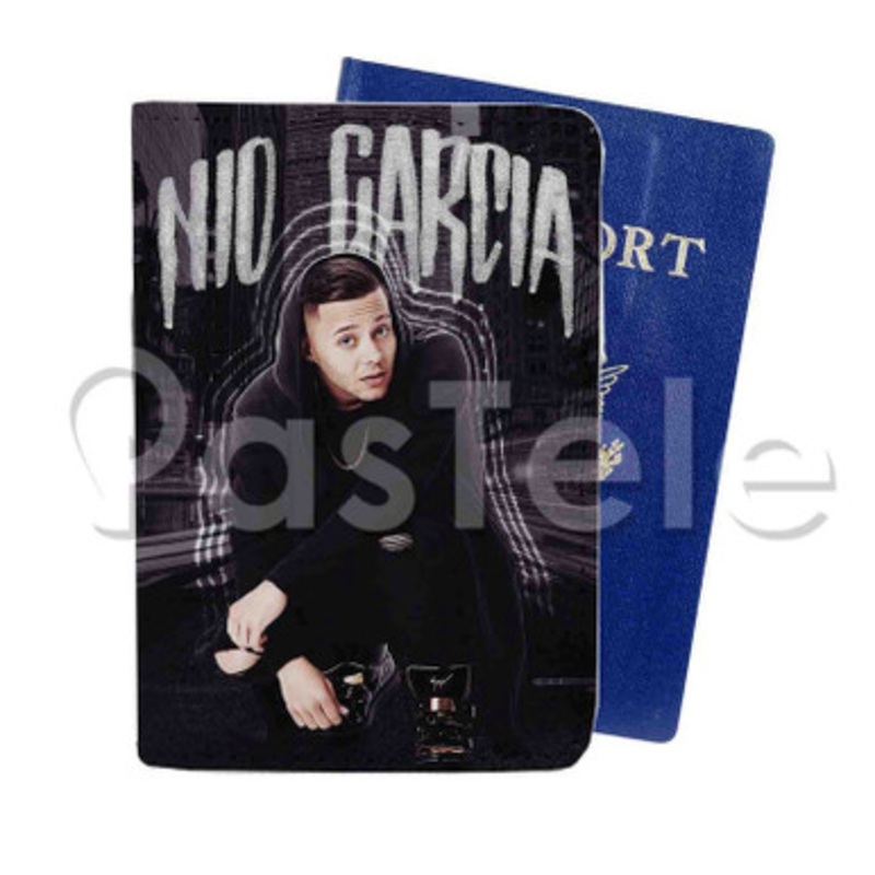Nio Garcia Custom Personalized PU Leather Passport Travel Baggage Cover