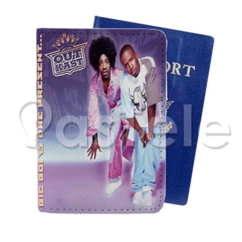 OutKast Custom Personalized PU Leather Passport Travel Baggage Cover