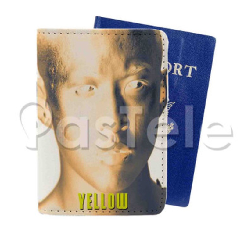 Rich Brian Yellow Custom Personalized PU Leather Passport Travel Baggage Cover