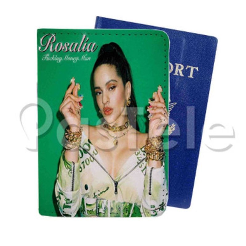 Rosal a Milion ria Custom Personalized PU Leather Passport Travel Baggage Cover
