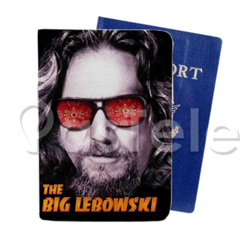 The Big Lebowski Custom Personalized PU Leather Passport Travel Baggage Cover