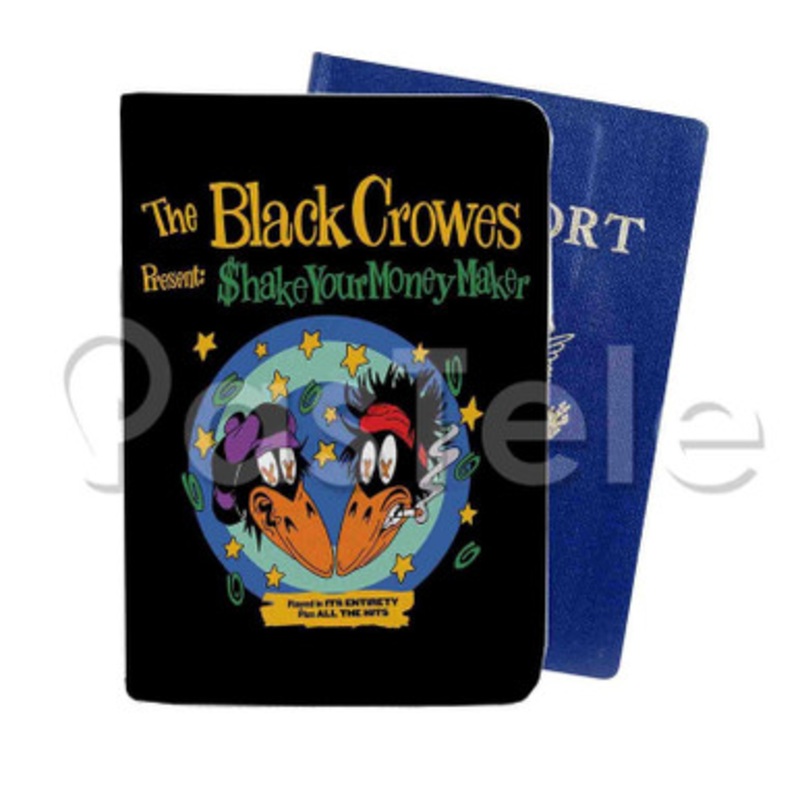 The Black Crowes Custom Personalized PU Leather Passport Travel Baggage Cover