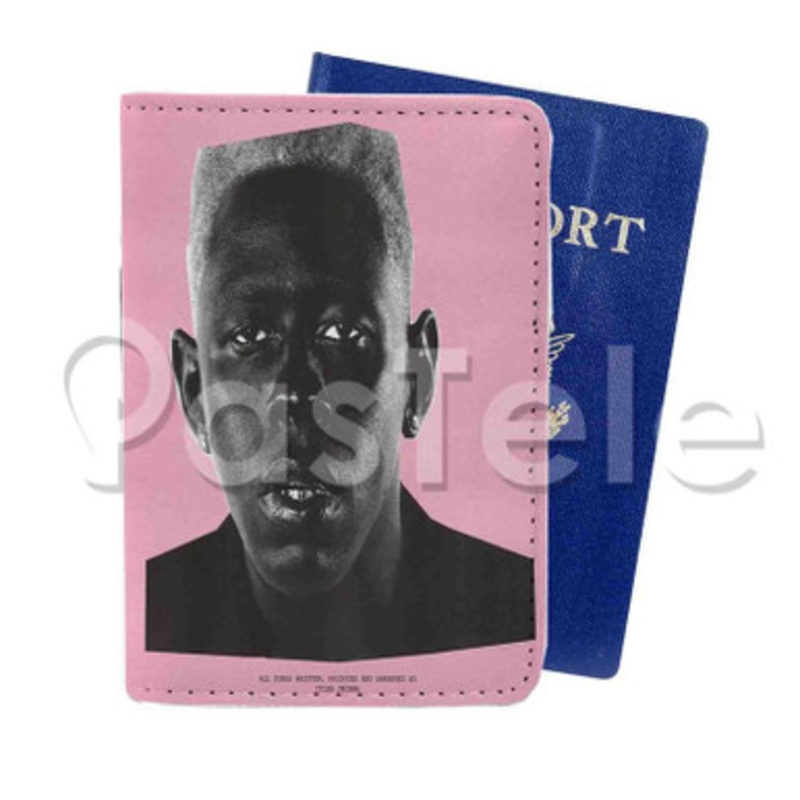 the Creator Tyler IGOR Custom Personalized PU Leather Passport Travel Baggage Cover