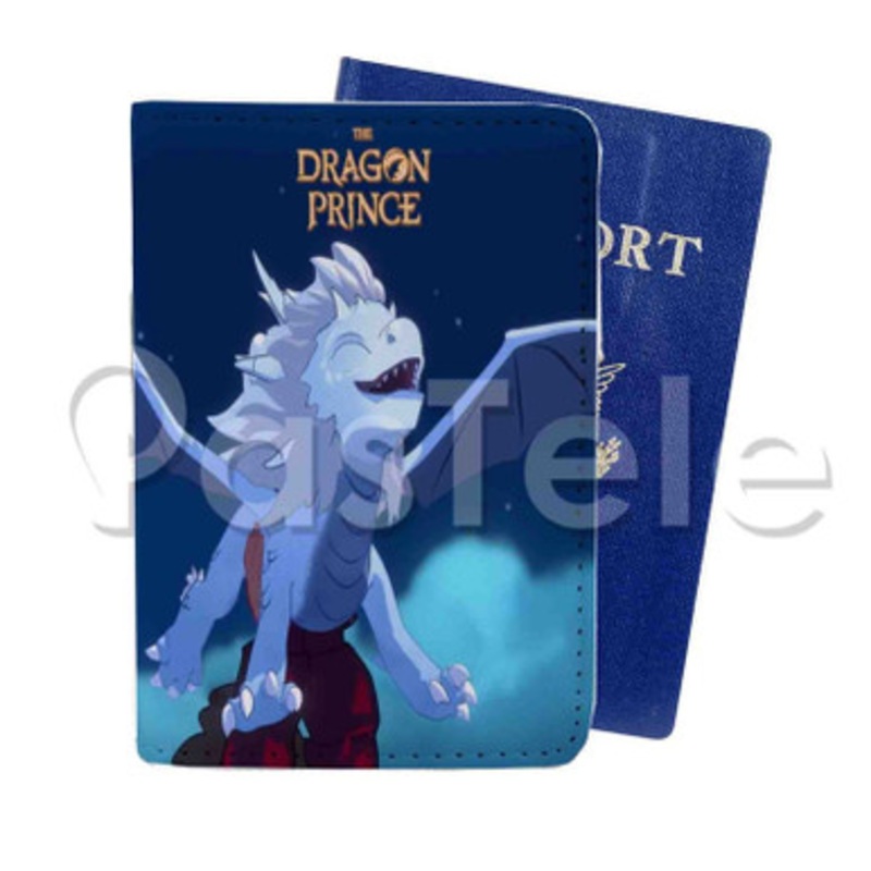 The Dragon Prince Custom Personalized PU Leather Passport Travel Baggage Cover