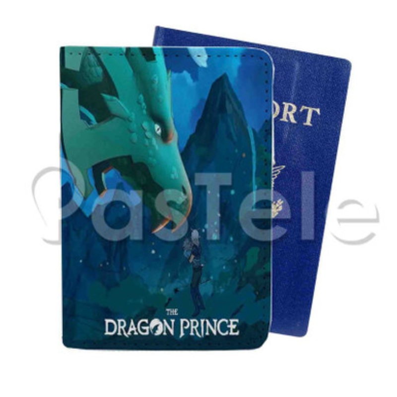 The Dragon Prince Season 3 Custom Personalized PU Leather Passport Travel Baggage Cover
