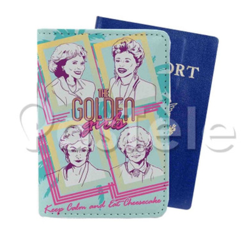 The Golden Girls 2 Custom Personalized PU Leather Passport Travel Baggage Cover