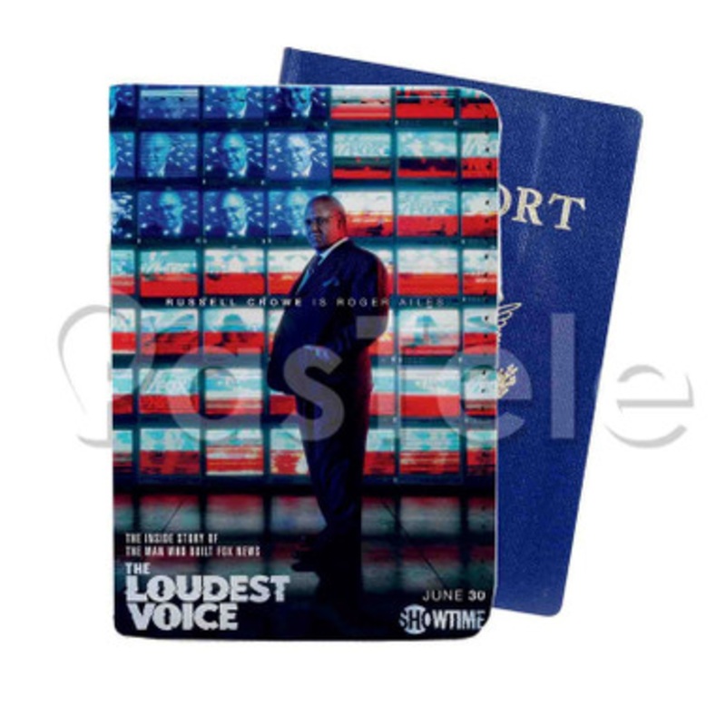 The Loudest Voice Custom Personalized PU Leather Passport Travel Baggage Cover