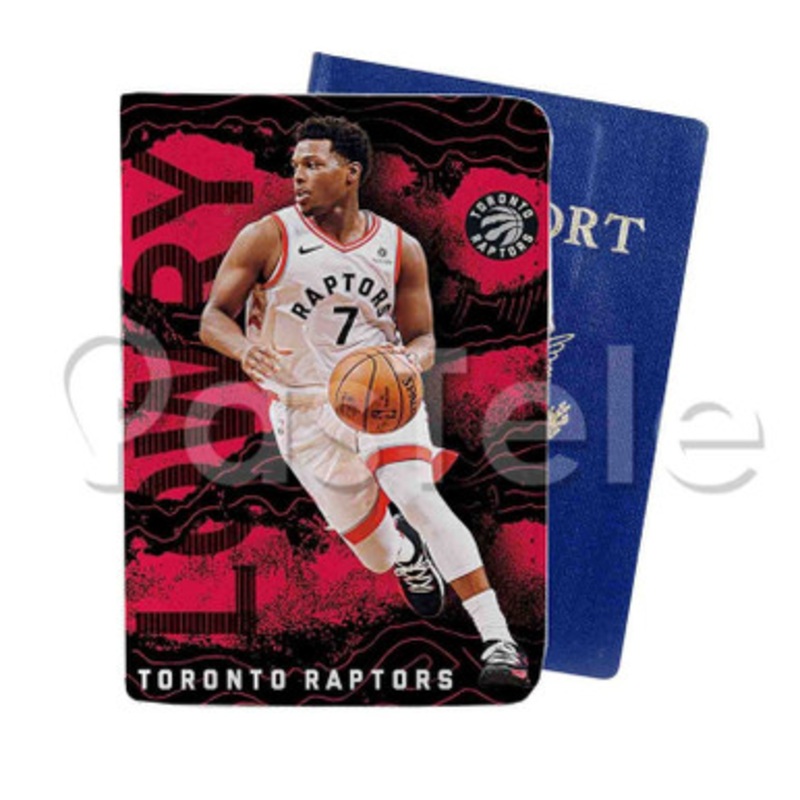 Kyle Lowry Toronto Raptors NBA Custom Personalized PU Leather Passport Travel Baggage Cover
