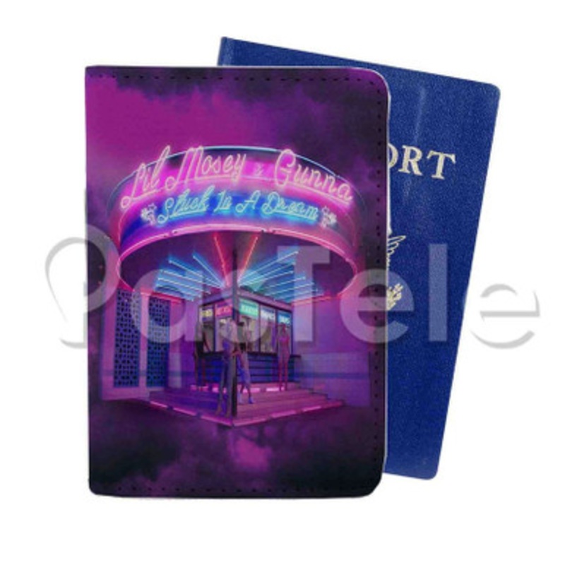 Lil Mosey Stuck in a Dream Custom Personalized PU Leather Passport Travel Baggage Cover
