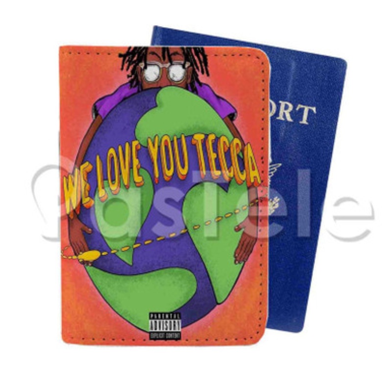 Lil Tecca We Love You Tecca Custom Personalized PU Leather Passport Travel Baggage Cover