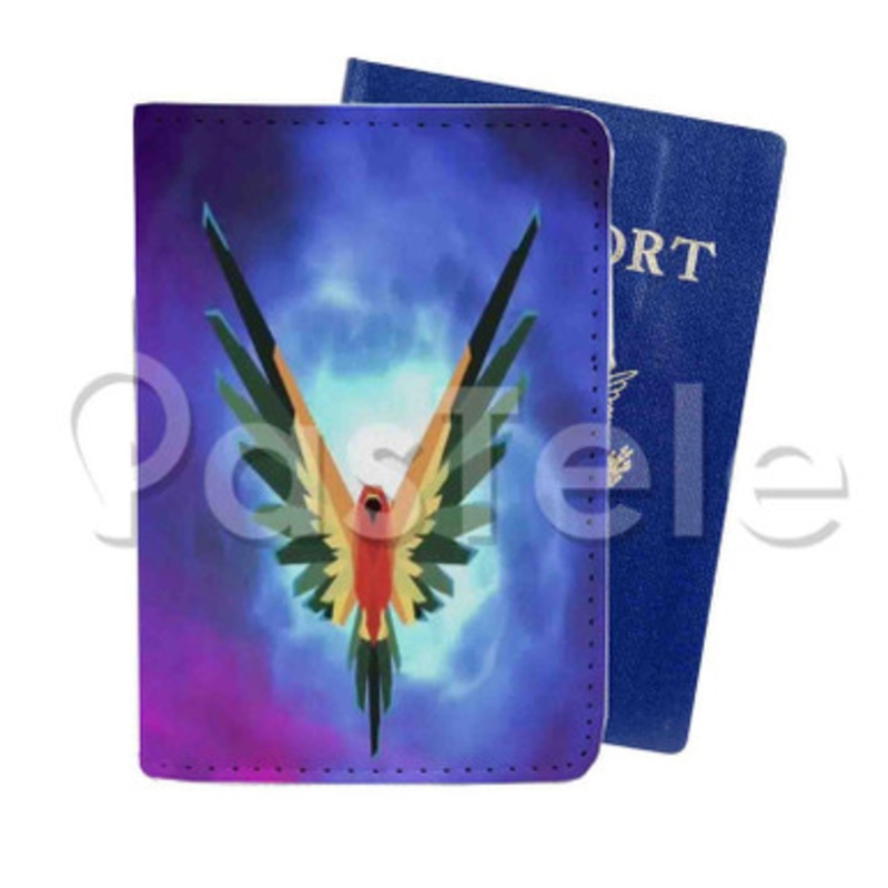 logan paul nebula Custom Personalized PU Leather Passport Travel Baggage Cover