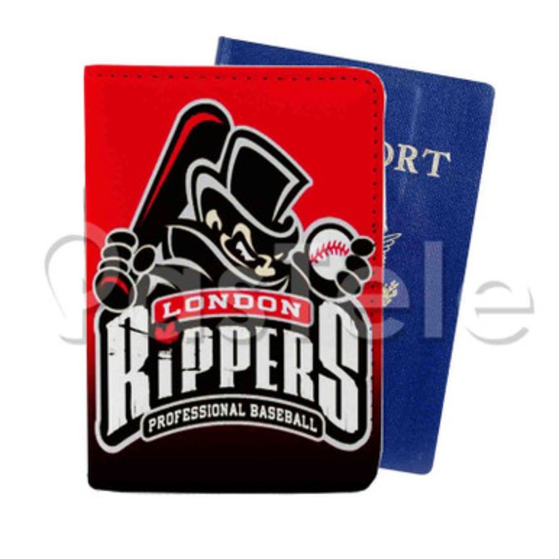 London Rippers Custom Personalized PU Leather Passport Travel Baggage Cover