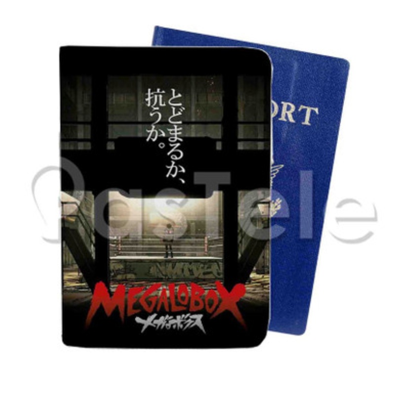 Megalobox 2 Custom Personalized PU Leather Passport Travel Baggage Cover