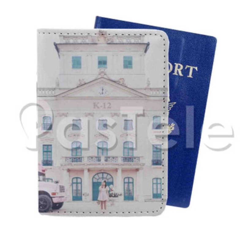 Melanie Martinez K 12 Custom Personalized PU Leather Passport Travel Baggage Cover