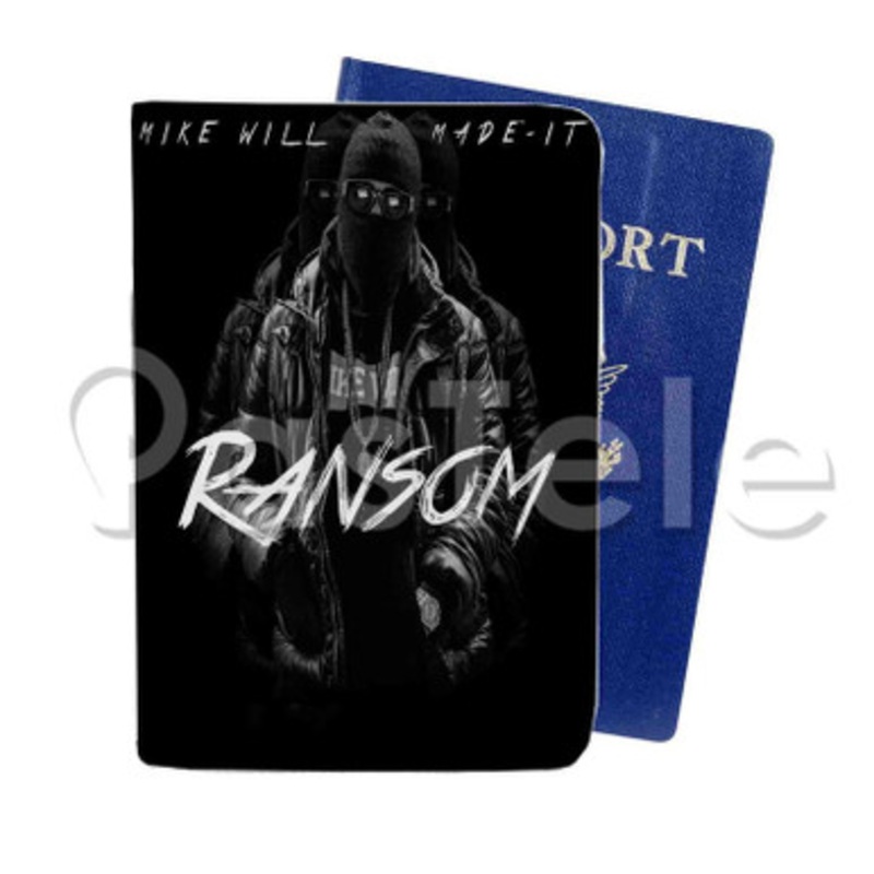 Mike Wi LL Made It Custom Personalized PU Leather Passport Travel Baggage Cover